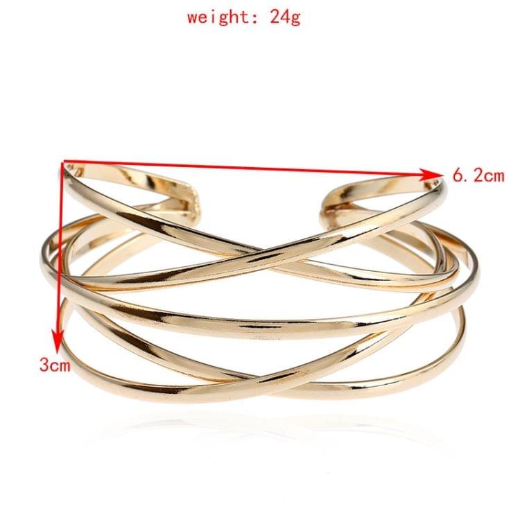 Cuff Bangles For Women Girls Fashion Bangles Bracelets(Silver)