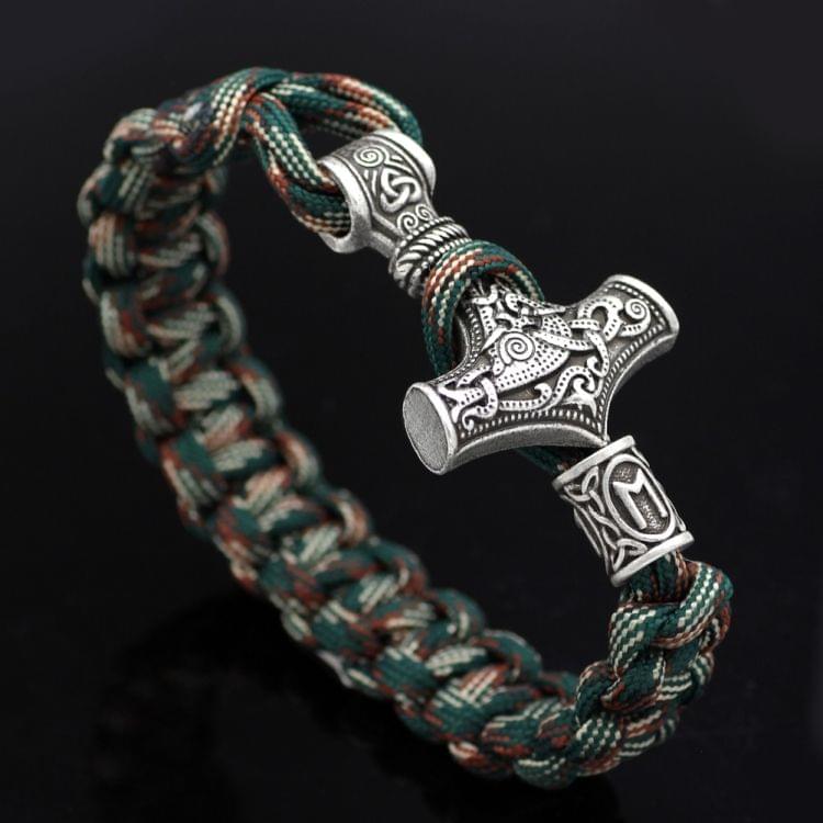 Raytheon Bracelet Jewelry Thor Braided Handle Jewelry(Antique Bronze Plated)