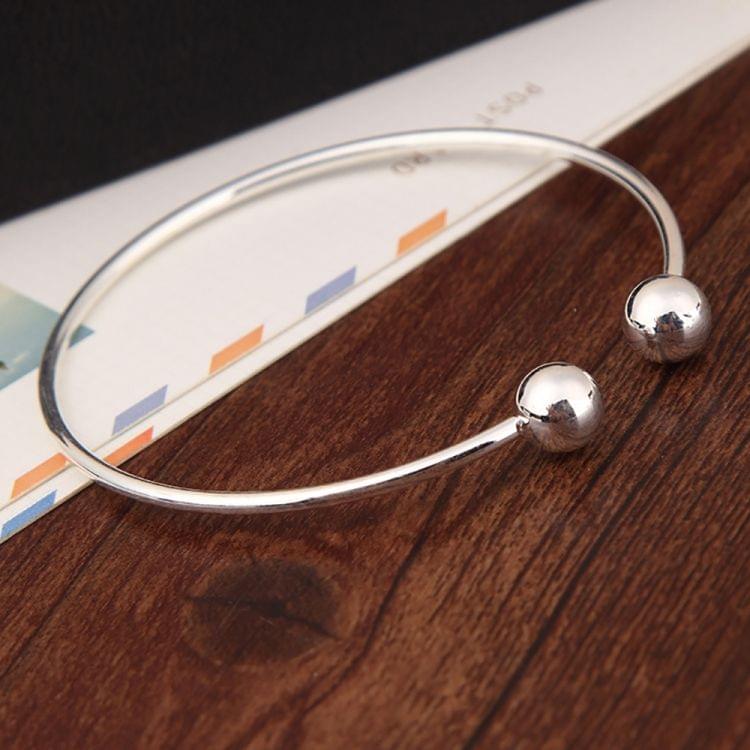 Copper Great Ball Alloy Opening Bangle For Woman(gold)