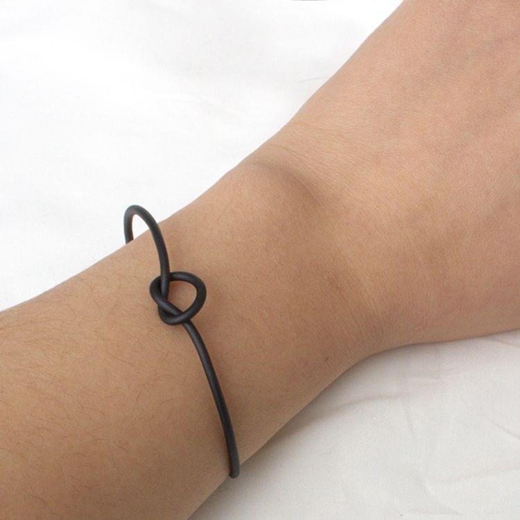 Bohemian Knotted Opening Minimalist Bracelet Bangle for Women