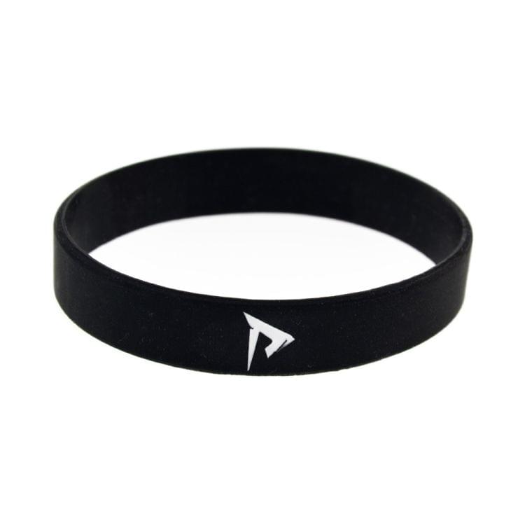 10pcs Road to the Dream Silicone Wristband Ink Filled Logo Bracelet Adult Size