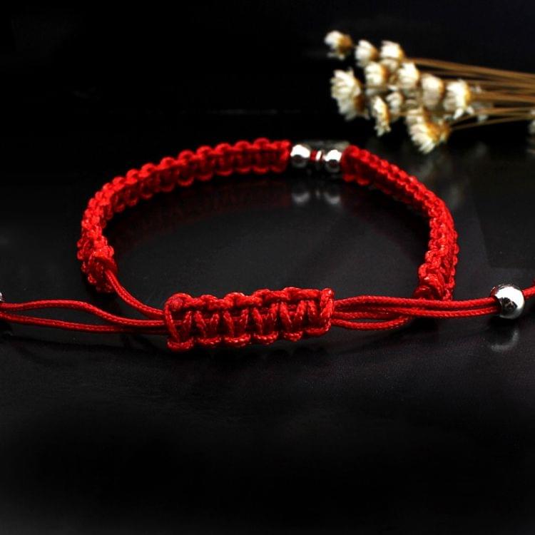 3 PCS Family Bless Thread Red Bracelet For Women MOM Bracelet Rope