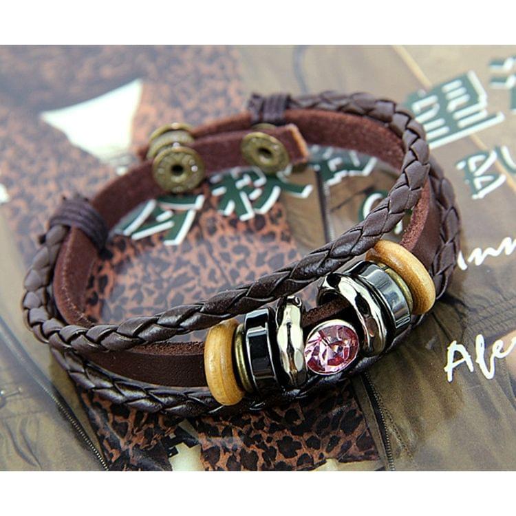 Lover Bracelets Cool Men Woman Soft PU Leather Bracelet