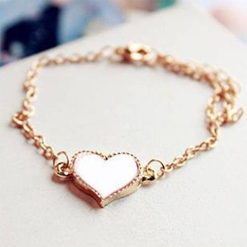 50 PCS Men & Women Bangles Luxury Alloy Heart Classic Bangles