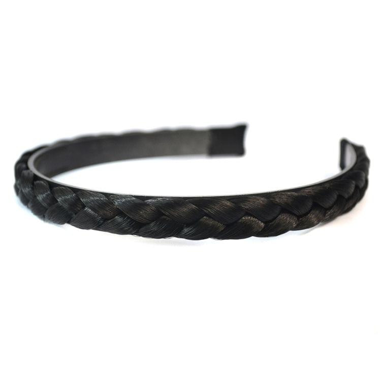 Wig Twist Braid Jewelry Headband Hair Buckle (Black)