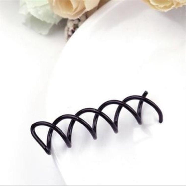 50 PCS  Spiral Hairpin Hair Accessories Hairpin Spiral Chuck Hairpin Head Y Round Pin Shape Headband