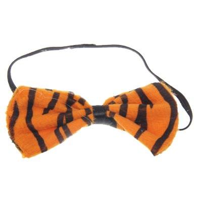 Animal Ears Headband Hair Pin Tiger Ear Bow Tie Piece Set