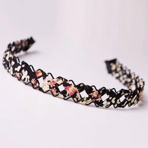 10 PCS Hollow Braid Style Hair Hoop Headwear Random Color Delivery