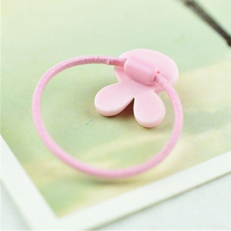 40pcs Cute Lovely Girls Kids Rubber Band Hair Tie(Pink)