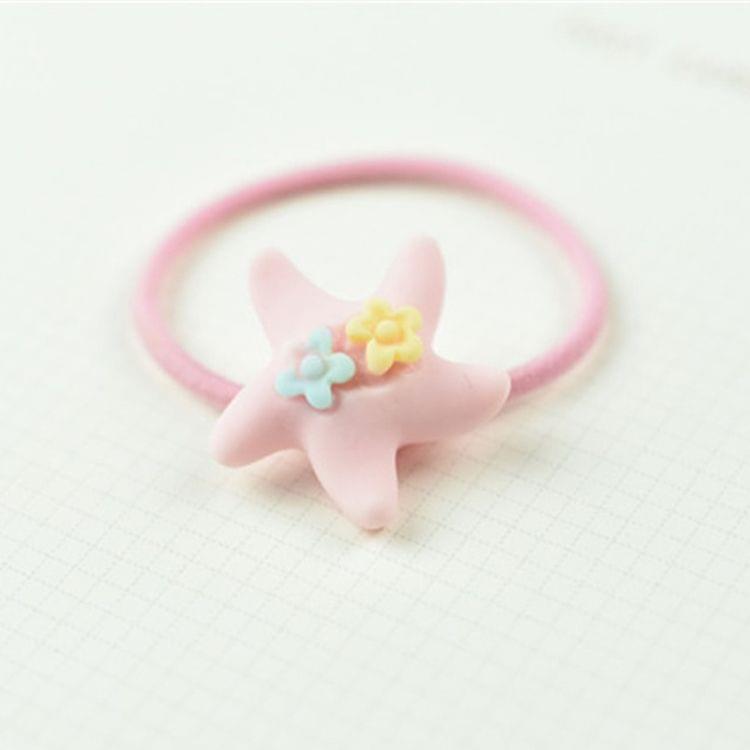 40pcs Cute Lovely Girls Kids Rubber Band Hair Tie(Pink)