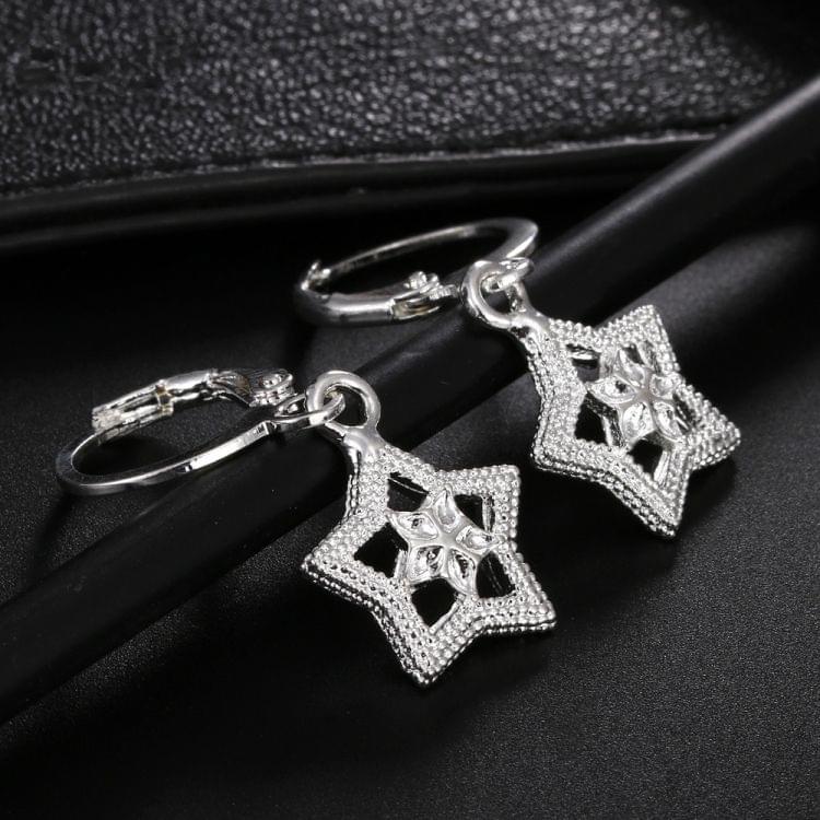 2 Pairs Women Fashion Retro Star Geometric Wedding Bohemia Earrings Jewelry