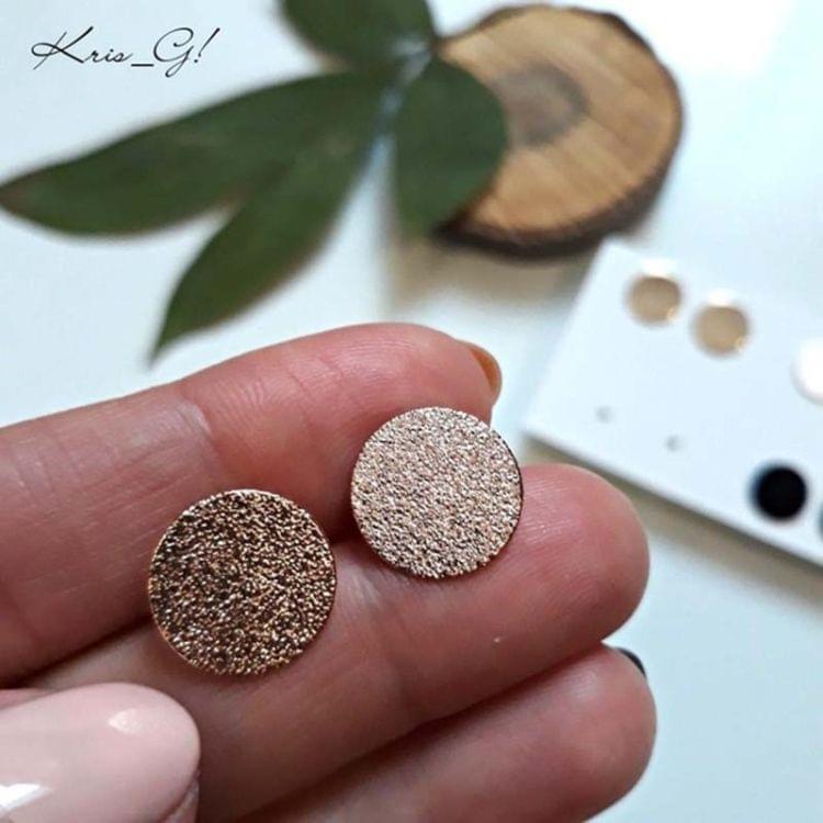 4Pairs/Set Fashion Round Stud Earrings for Women