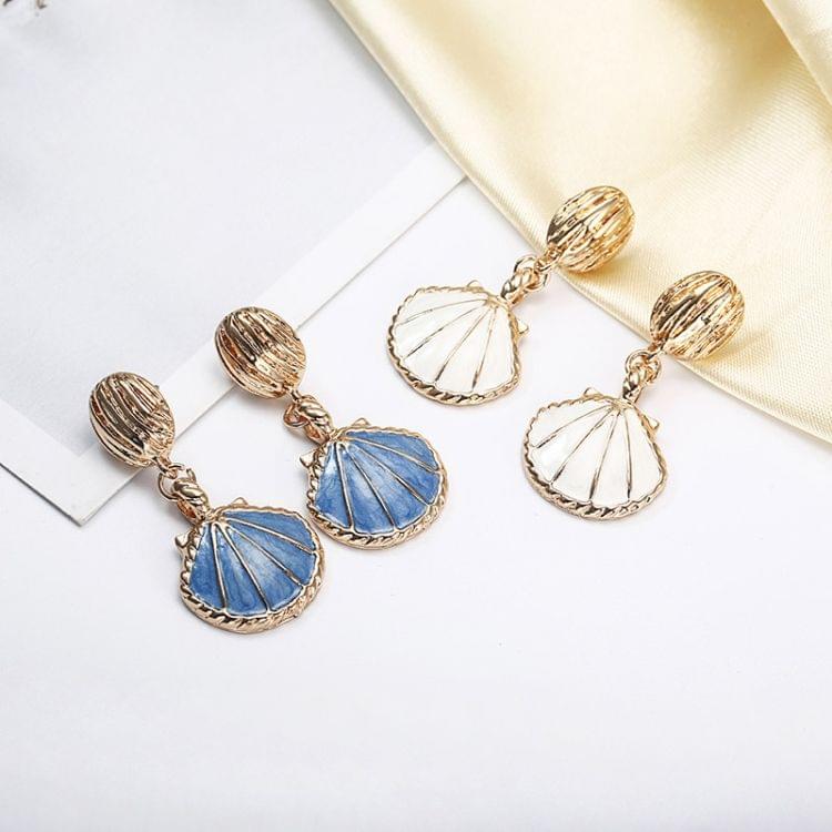 Fashion Vintage Lovely Women Shell Earrings(White)