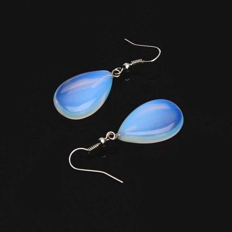 Fashion Opal Water Drop Transparent Earring for Women