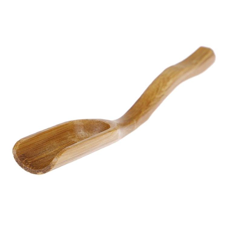 2 PCS Bamboo Tea Coffee Spoon Teaspoon Scoop Chinese Kung Fu Tool