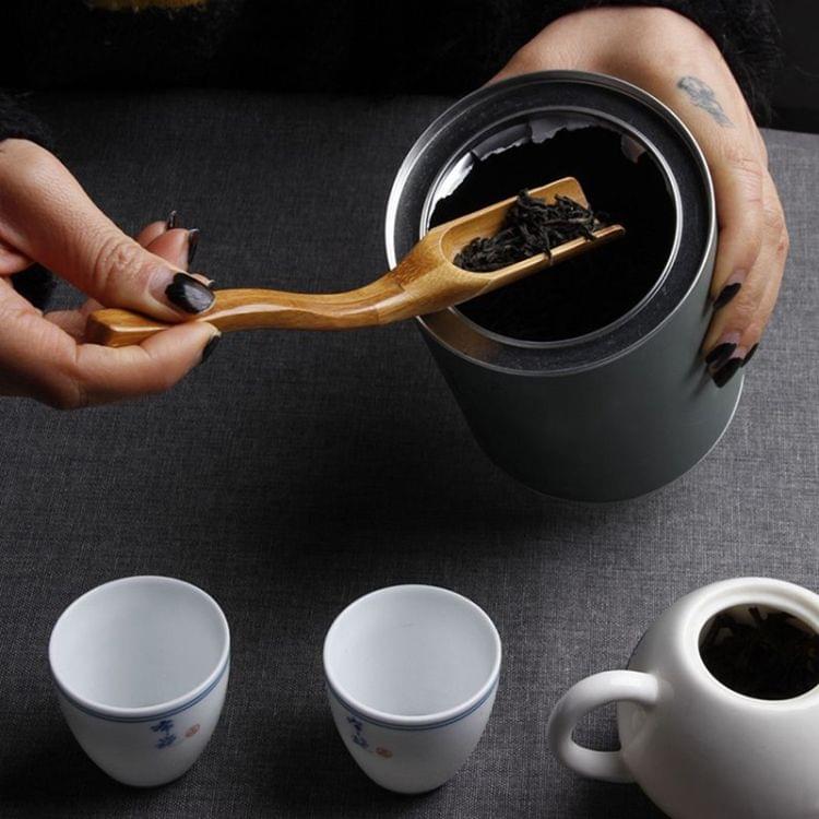 2 PCS Bamboo Tea Coffee Spoon Teaspoon Scoop Chinese Kung Fu Tool