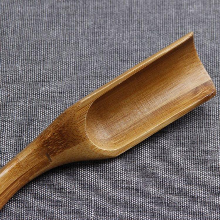 2 PCS Bamboo Tea Coffee Spoon Teaspoon Scoop Chinese Kung Fu Tool