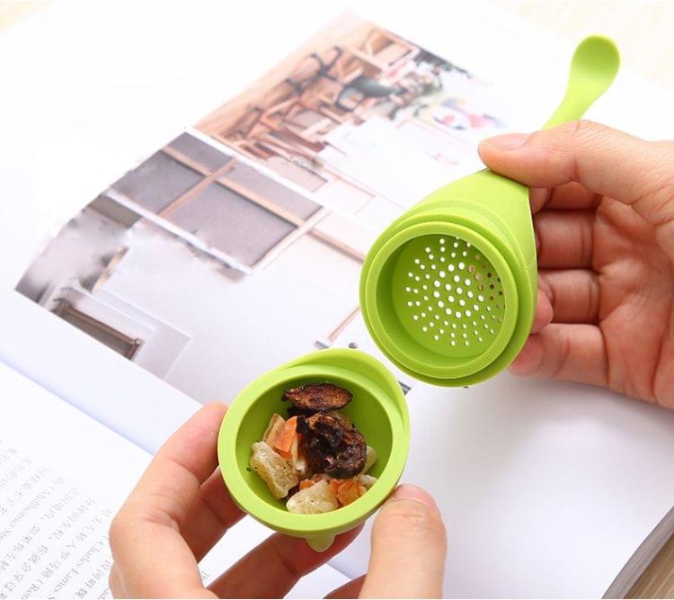 Food Grade PP Cooking Dinosaur Infuser Loch Ness Monster Shape Heat Resistance Total Tea Strainers Teaware Coffee Tools(Blue)