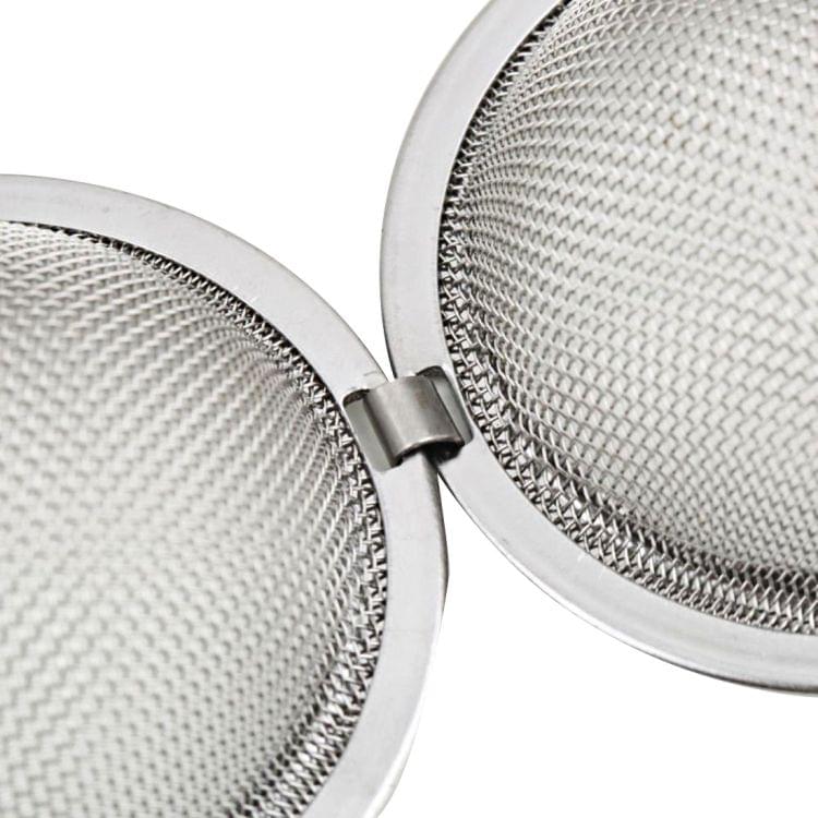 2 PCS Mesh Tea Ball Infuser Stainless Steel Tea Strainers