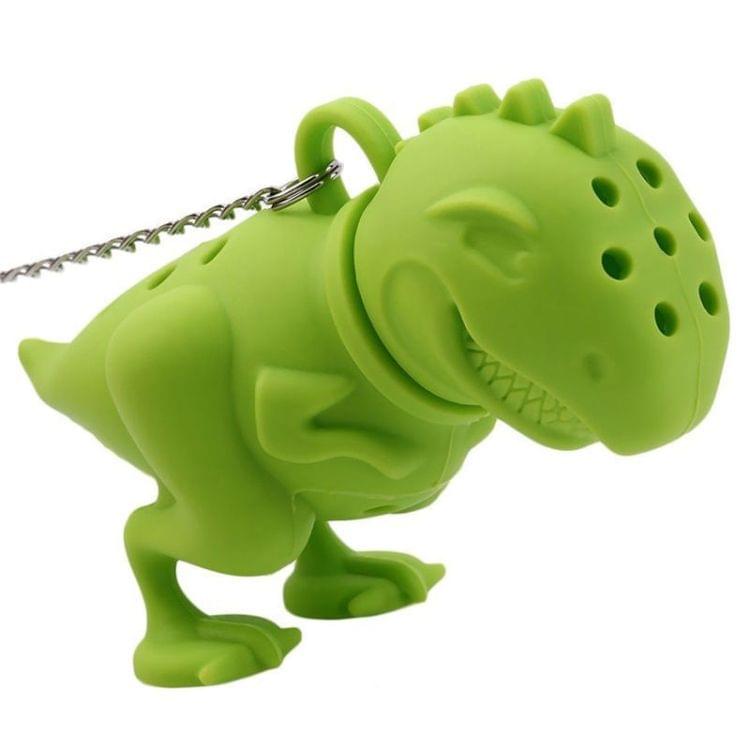 Dinosaur Tea Infuser Loose Leaf Strainer Herbal Silicone Filter Diffuser