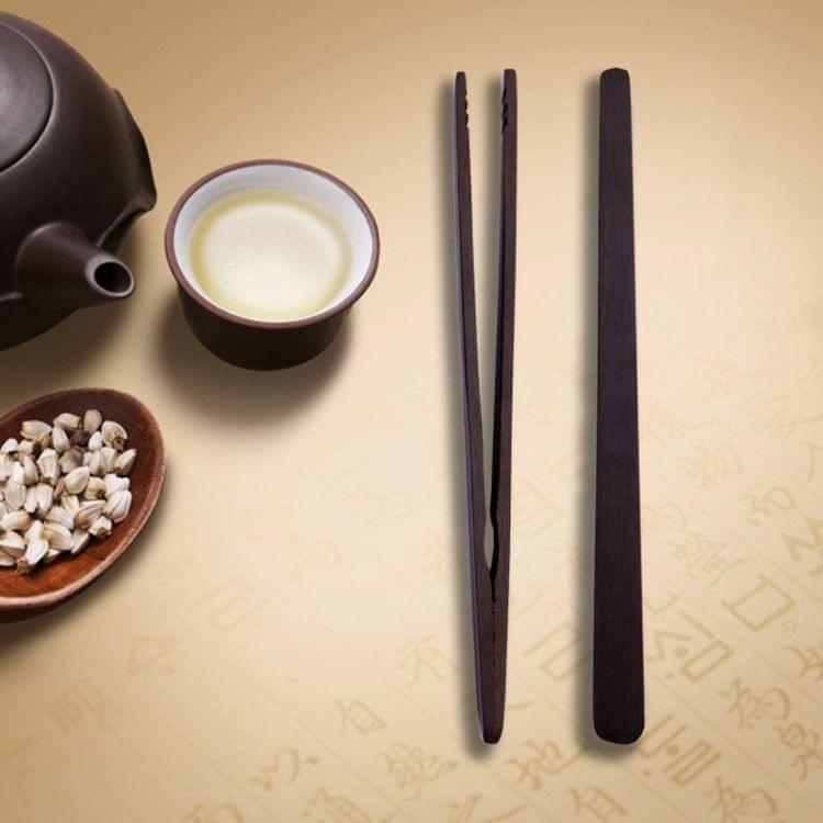 Tea Table Ebony Clip Tweezers Wooden Tea Accessories