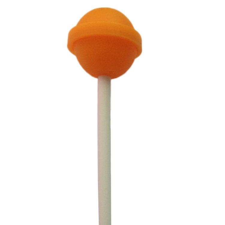Loose Leaf Coffee Strainer Bag Silicon Lolly Tea Infusers Makers  Mug Filter Kitchen Lazy Home Lollipops Shape Tea Filter(orange)