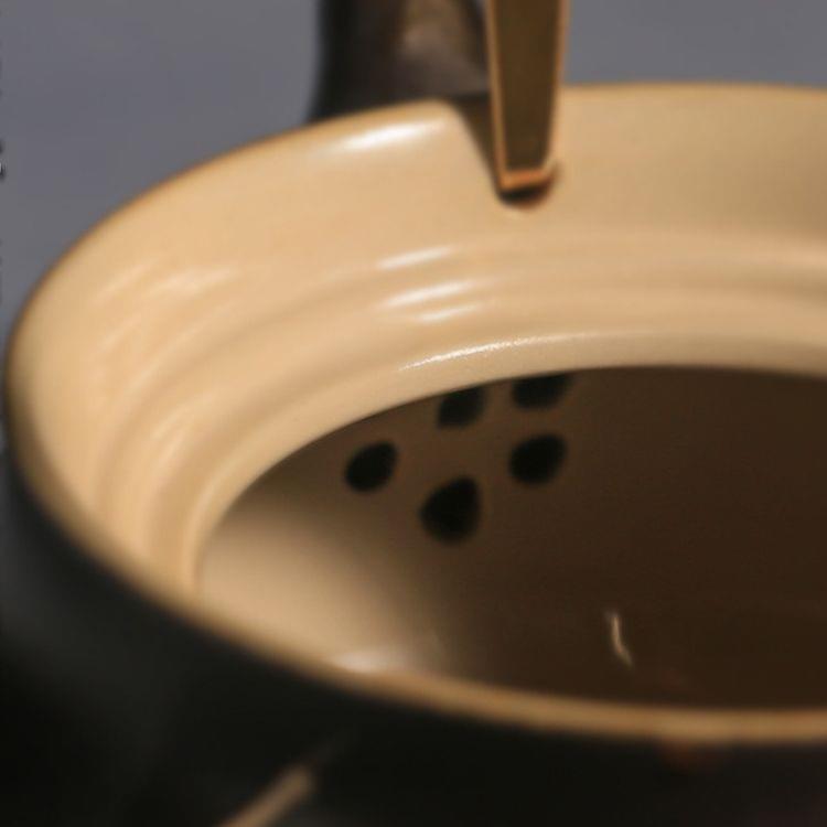 Crude Pottery Alcohol Furnace Teapot Ceramic Tea Boiler
