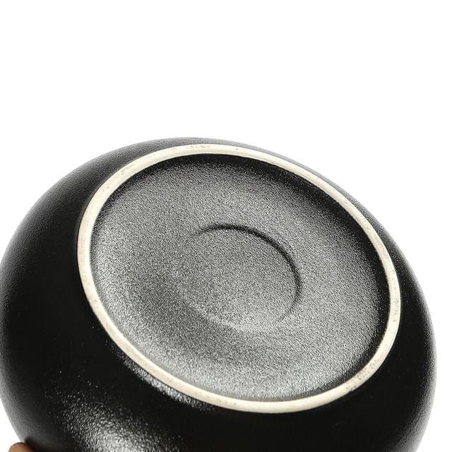 Black Pottery Tea Wash Retro Enamel Type Ceramic Purple Sand Tea Set Accessories