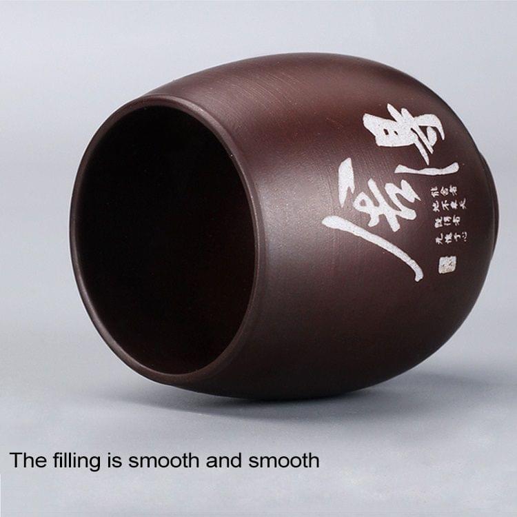 Wood-fired Ceramic Uncovered Mini Tea Cup