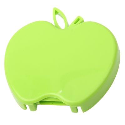 Practical Mini Foldable Fruit Parer Peeler Paner Lovely Apple Shape(Green)