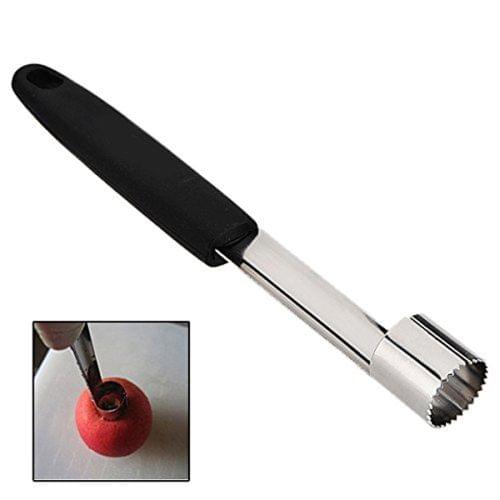 2 PCS Stainless Steel Fruit Apple Pear Corer Slicers Cutter Kitchen Tool