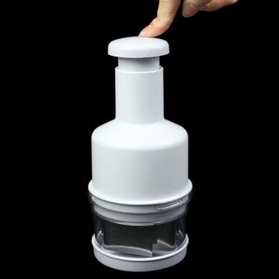 Stainless Steel Onion Cutting Instrument / Ginger Garlic Cutting Machine, Size: 22x8x8cm, Random Color Delivery