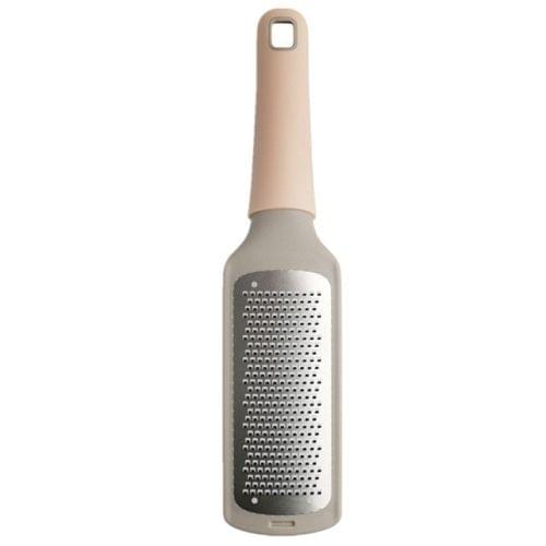 Stainless Steel Cheese Grater Lemon Fruit Grater Cheese Grinder Chocolate Grater Vegetable Peeler(Orange)