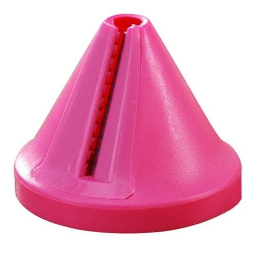 Kitchen Funnel Model Spiral Slicer Vegetable Shred Carrot Cutter(Red)