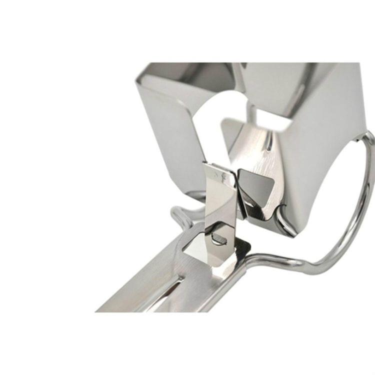 Cheese Grater Rotory Container Stainless Steel Hand-Crank Rotary Shredder with 9-10 holes