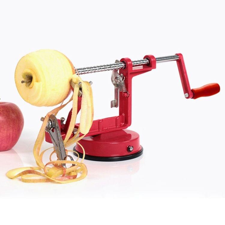3 in 1 Multi Functional Fruit Peeling And Slicing Stoning Machine(Red)