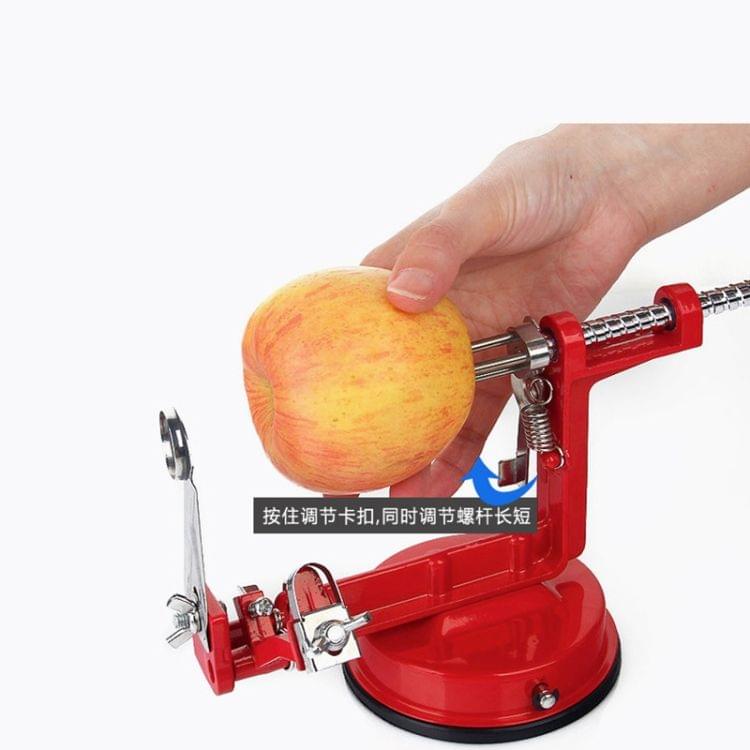 3 in 1 Multi Functional Fruit Peeling And Slicing Stoning Machine(Red)