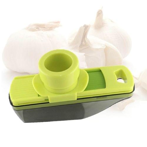 Multi-function Garlic Shredder Vegetable Grater Slicer Peeler with Storage Box