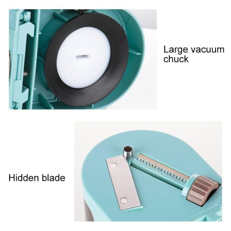 C327 Multifunctional Household Kitchen Spiral Vegetables Cutter (Blue)