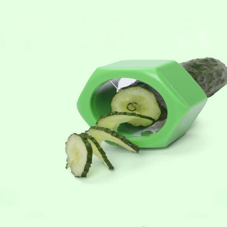 Creative Multi-purpose Vegetable Cutter Screw Cucumber Slicer Peeler Fruit Spiralizer Random color