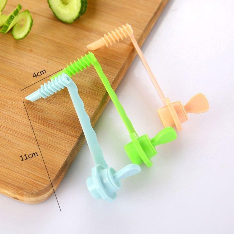 Carrot Spiral Slicer Vegetable Potato Cutter(Green)