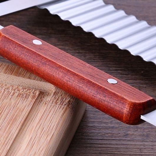 SSGP Stainless Steel Fruits Vegetables Wave Shaped Cutting Creative Cut Tool