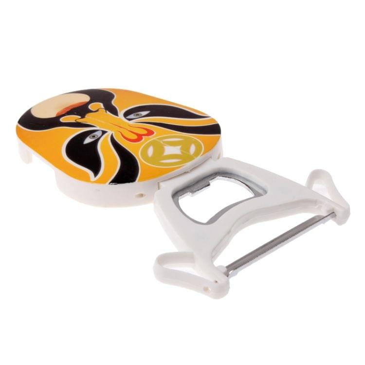 Multifunction Beijing Opera Facial Masks Vegetable Fruit Peeler / Opener
