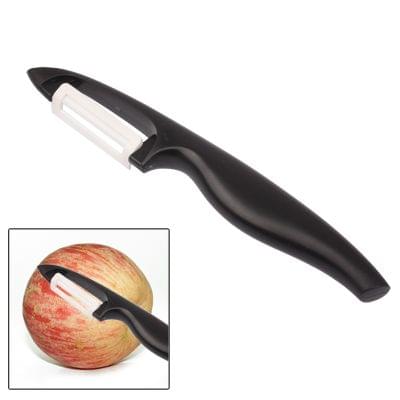 Kitchen One Font Piece Cutter Skin Peeler Stainless Steel Fruit Cut Saw Blade Peel Knife with Durable ABS Handle, Random Color Delivery