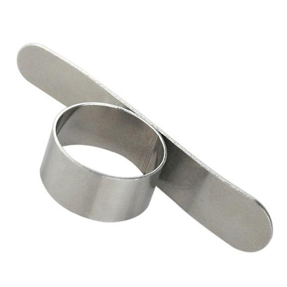 5 PCS Stainless Steel Finger Open Orange Peeler Parer Tool