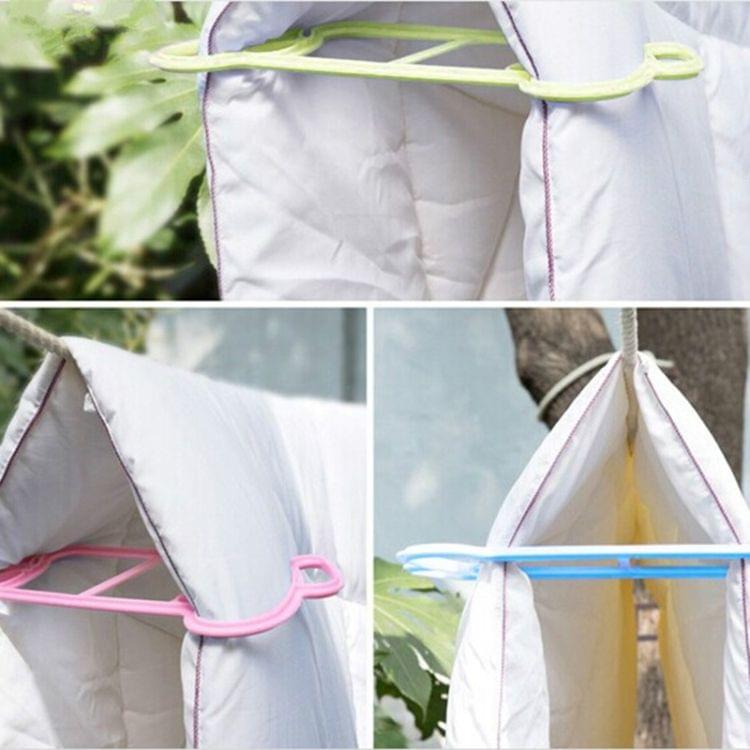 Drying Quilts Mounted Bracket 2 (Colour: Blue, Specification: 37 * 16cm)