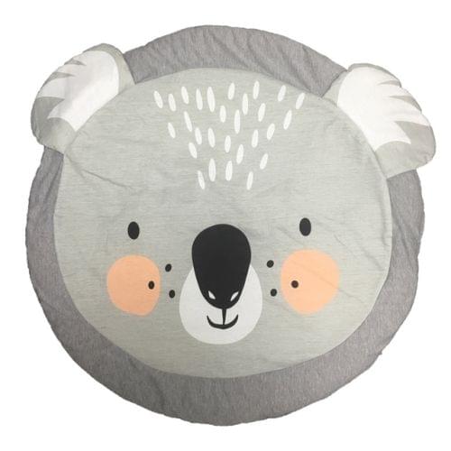 Baby Infant Play Mats Kids Crawling Carpet Floor Rug Baby Bedding Rabbit Blanket Cotton Game Pad Children Room Decor(Koala)