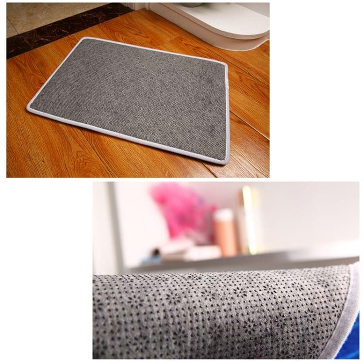 Absorbing Water Anti-skid  Flannel Vintage Absorbent Mat(D2661-10)