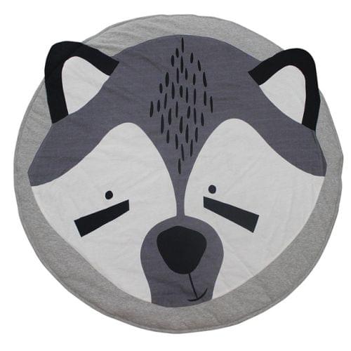 Baby Infant Play Mats Kids Crawling Carpet Floor Rug Baby Bedding Rabbit Blanket Cotton Game Pad Children Room Decor(Fox)