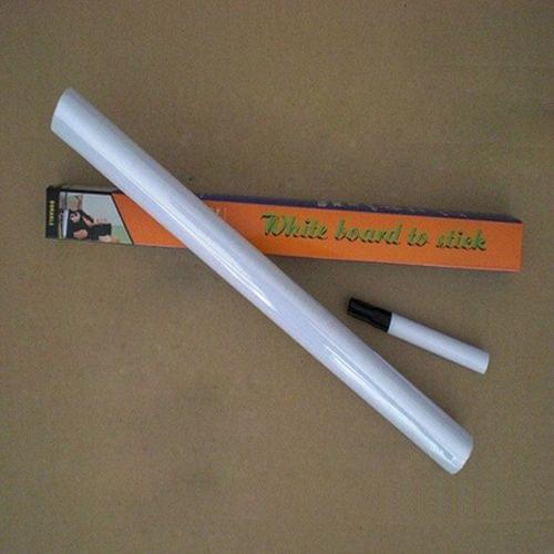 PVC Wall Whiteboard with Free Marker Pen Size: 45x200cm